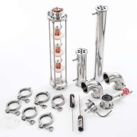 Copper mash column for capping (CLAMP 2 inches) в Йошкар-Оле