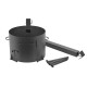 Stove with a diameter of 360 mm with a pipe for a cauldron of 12 liters в Йошкар-Оле