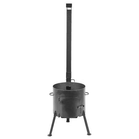 Stove with a diameter of 440 mm with a pipe for a cauldron of 18-22 liters в Йошкар-Оле
