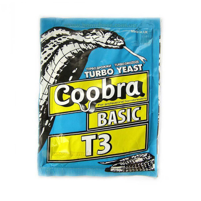 Турбодрожжи спиртовые "COOBRA" BASIC T3 (90 гр) в Йошкар-Оле