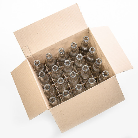 20 bottles of "Guala" 0.5 l without caps in a box в Йошкар-Оле